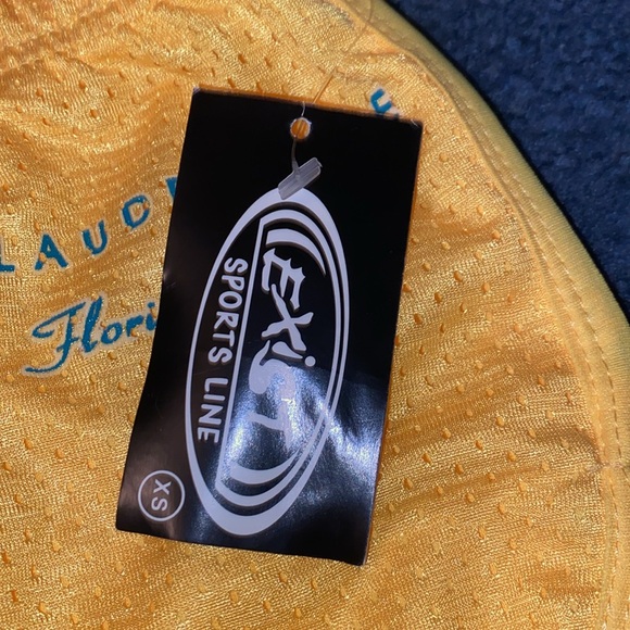 Wings Exist Beach store Beach shorts yellow athletic mesh Ft. Lauderdale Florida - Picture 7 of 11